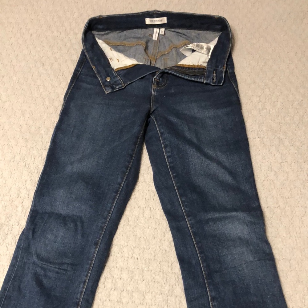 Good American Good Waist Deep V 0/25